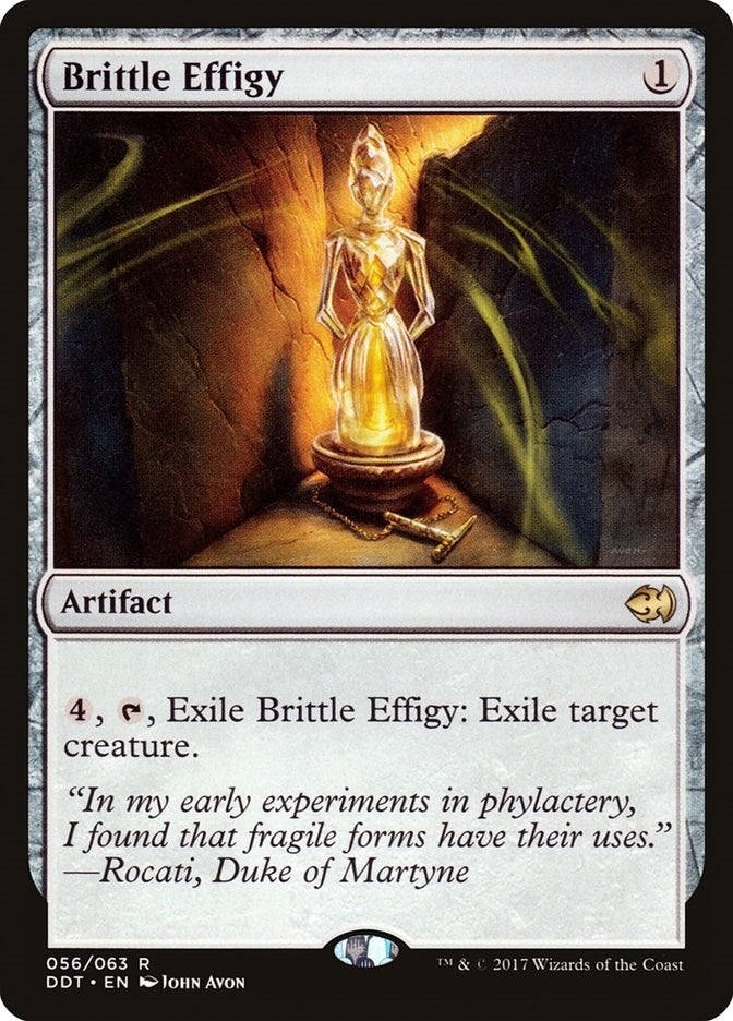 Image for Brittle Effigy (56) (Merfolk vs. Goblins) - Magic: The Gathering