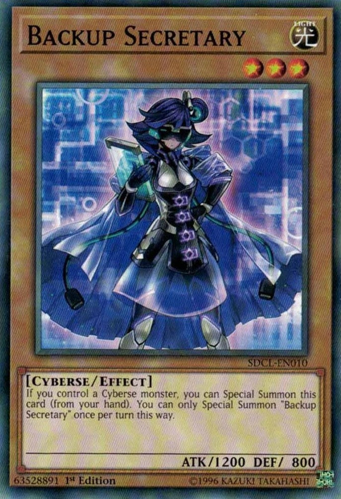 Image for Backup Secretary (SDCL-EN010) (SDCL) - YuGiOh