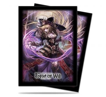Image for A2: Dark Faria Standard Deck Protectors for Force of Will (65-Pack) - Card Sleeves