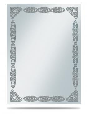 Image for Borders: Silver Celtic Sleeves Covers (50-Pack) - Card Sleeves