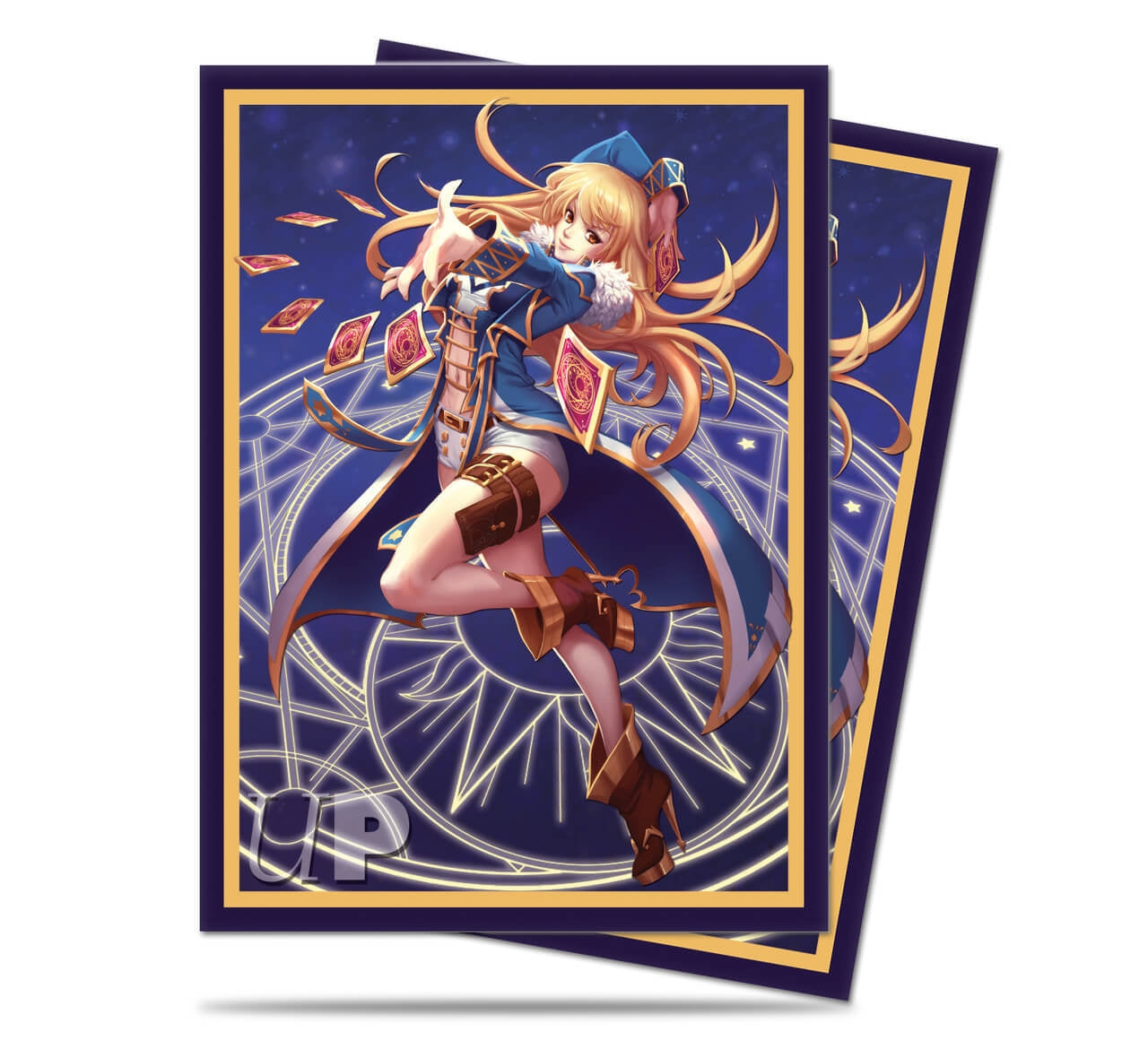 Image for Charlotte Small Size Deck Protector Sleeves (60-Pack) - Card Sleeves