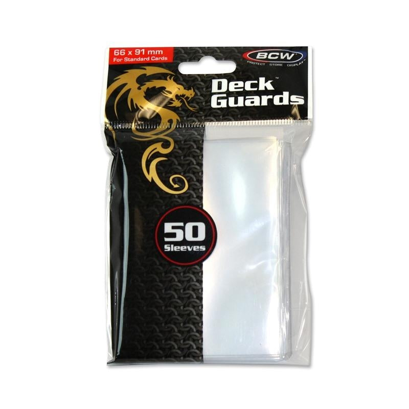 Image for Deck Guards Double Glossy Standard - Clear (50-Pack) - Card Sleeves