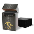 Image for Deck Guards Double Matte Standard - Black (80-Pack) - Card Sleeves