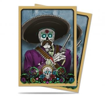 Image for Dia De Los Muertos Mariachi Standard Size Deck Protector Sleeves (50-Pack) - Card Sleeves