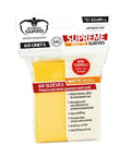 Image for Double Matte Sleeve - Supreme Sleeves Japanese Size Matte Yellow (60-Pack) - Card Sleeves