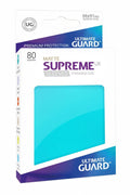 Image for Double Matte Sleeve - Supreme UX Sleeves Aquamarine (80-Pack) - Card Sleeves