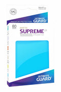 Image for Double Matte Sleeve - Supreme UX Sleeves Light Blue (80-Pack) - Card Sleeves