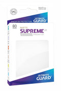 Image for Double Matte Sleeve - Supreme UX Sleeves White (80-Pack) - Card Sleeves