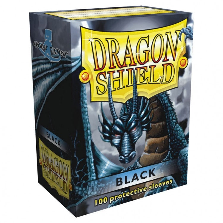 Image for Dragon Shield - Black (100-Pack) - Card Sleeves