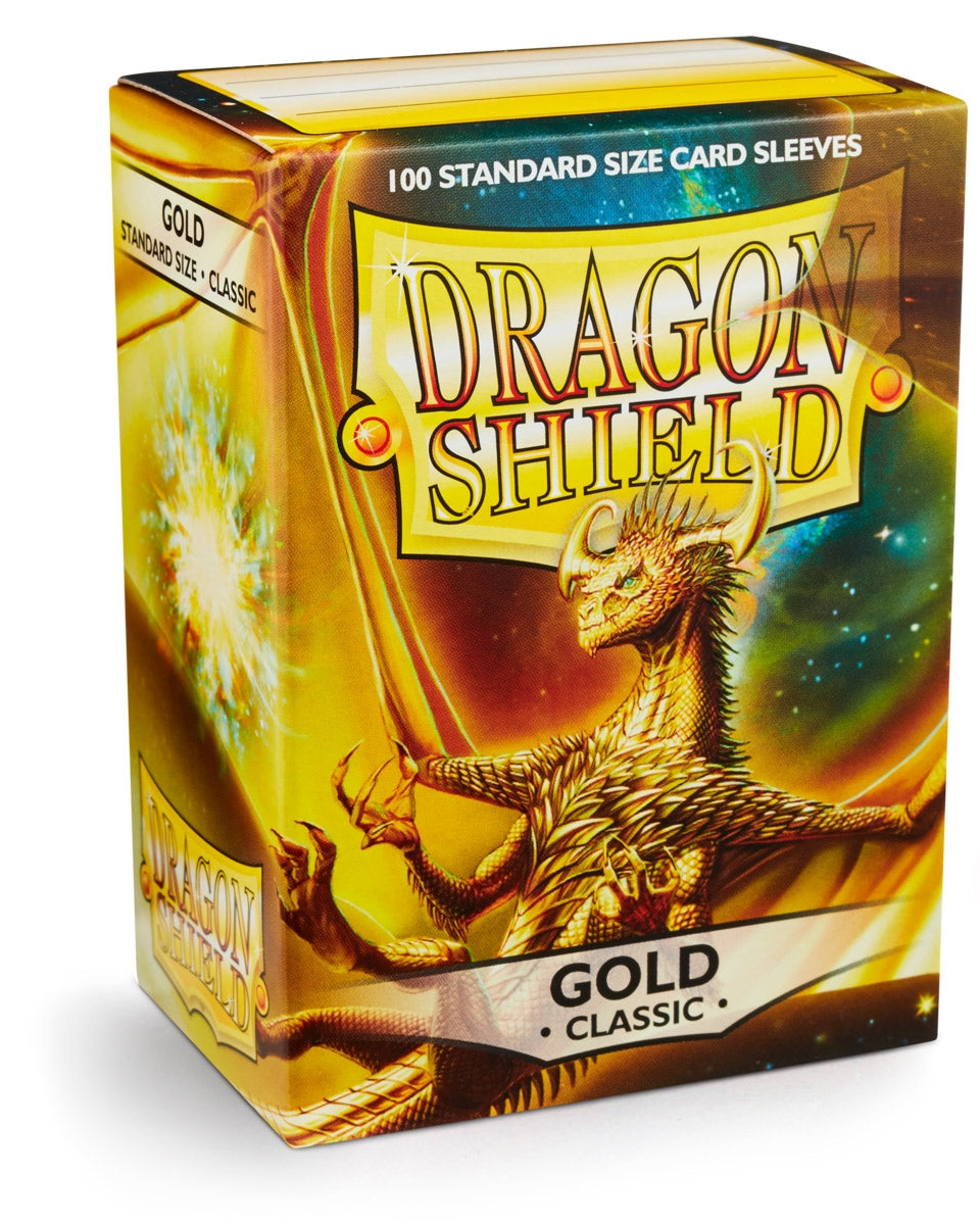 Image for Dragon Shield - Gold (100-Pack) - Card Sleeves
