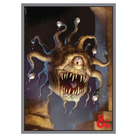 Image for Dungeons and Dragons Beholder Standard Sized Deck Protector Sleeves (50-Pack) - Card Sleeves