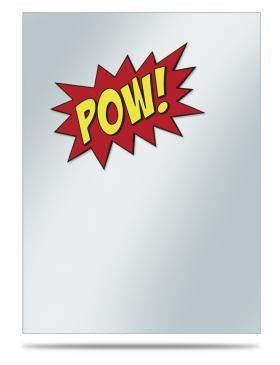 Image for Gamers: POW! Sleeve Covers (50-Pack) - Card Sleeves