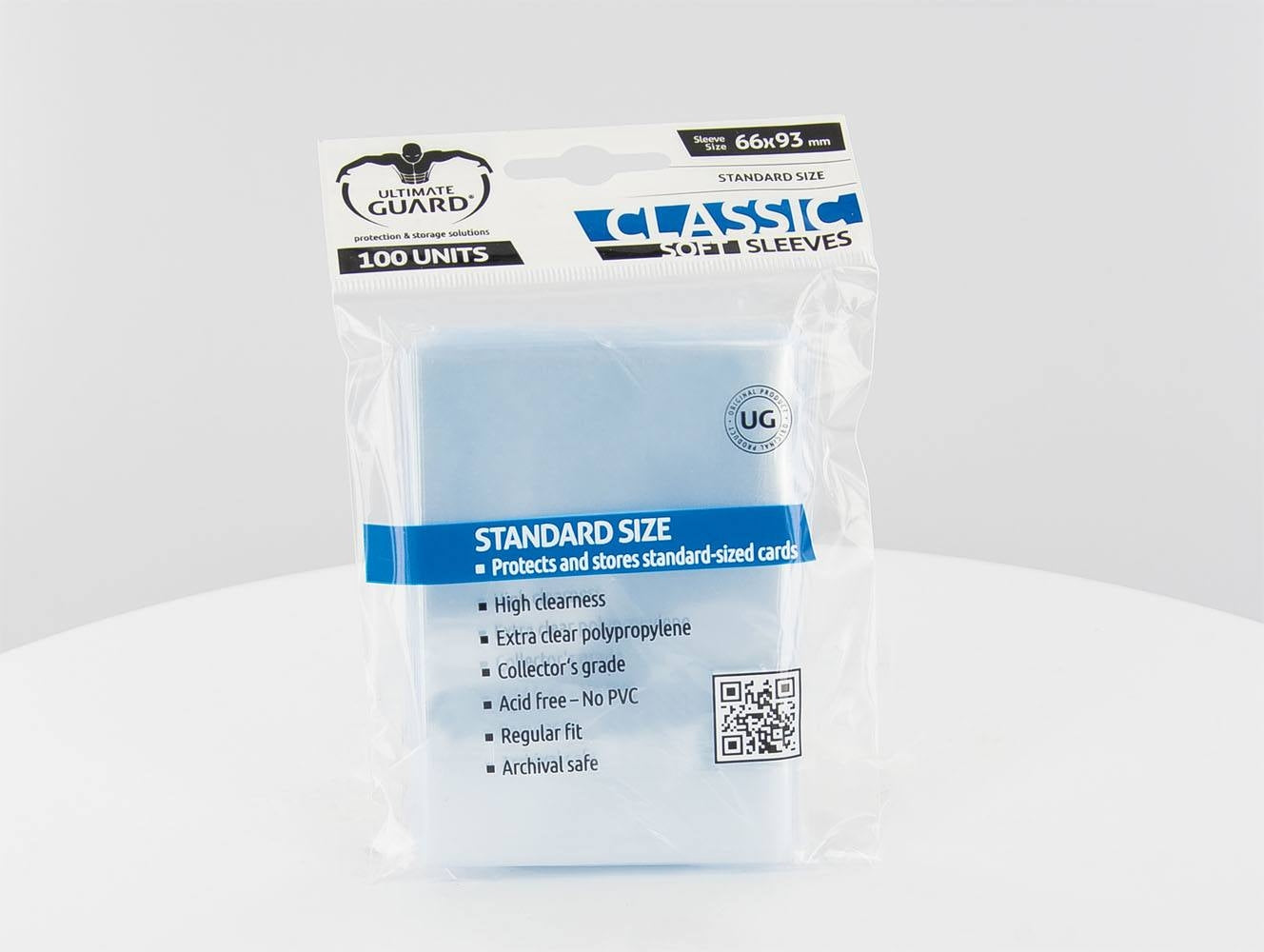 Image for Gloss Sleeve - Classic Soft Sleeves Clear (100-Pack) - Card Sleeves