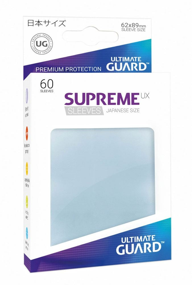 Image for Gloss Sleeve - Supreme UX Sleeves Japanese Clear (60-Pack) - Card Sleeves