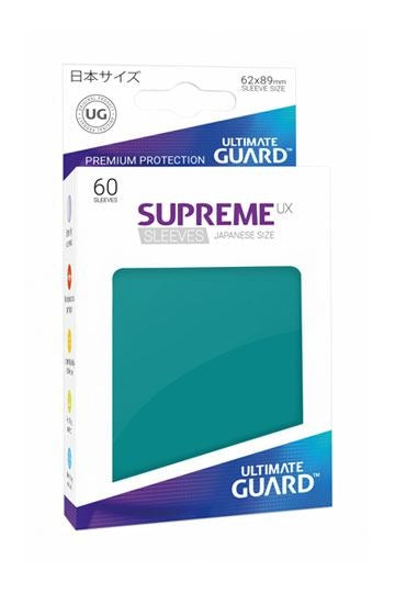 Image for Gloss Sleeve - Supreme UX Sleeves Japanese Petrol Blue (60-Pack) - Card Sleeves