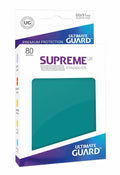 Image for Gloss Sleeve - Supreme UX Sleeves Petrol Blue (80-Pack) - Card Sleeves