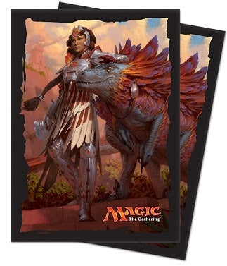 Image for Ixalan, Huatli, Warrior Poet Deck Protector sleeves for Magic (80-Pack) - Card Sleeves