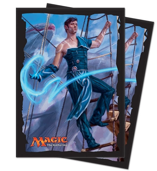 Image for Ixalan, Jace, Cunning Castaway Deck Protector sleeves for Magic (80-Pack) - Card Sleeves