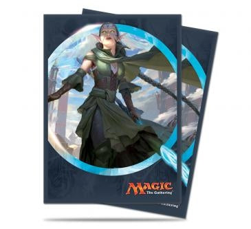 Image for Kaladesh Nissa, Vital Force Standard Deck Protector sleeve for Magic (80-Pack) - Card Sleeves