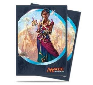 Image for Kaladesh Saheeli Rai Standard Deck Protector sleeves for Magic (80-Pack) - Card Sleeves