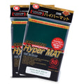 Image for KMC Card Barrier - Hyper Matte - Green (80-Pack) - Card Sleeves