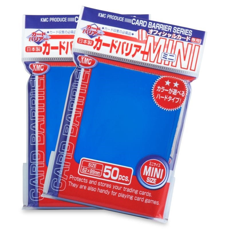 Image for KMC Card Barrier - Mini Series - Super Blue (50-Pack) - Card Sleeves