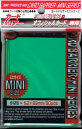 Image for KMC Card Barrier - Mini Series - Super Green (50-Pack) - Card Sleeves
