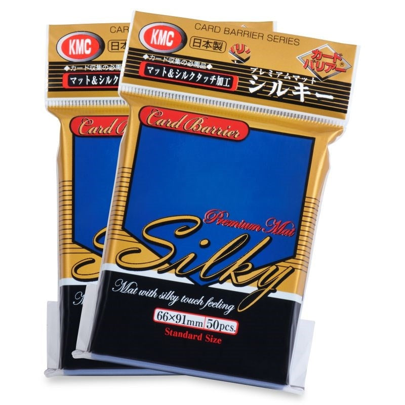 Image for KMC Silky Matte - Blue (50-Pack) - Card Sleeves