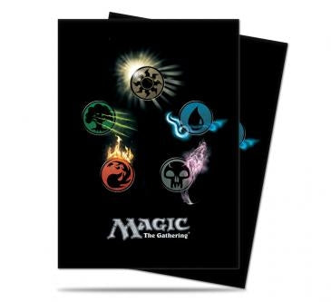 Image for Mana 4 - Symbols - Standard Deck Protectors for Magic (80-Pack) - Card Sleeves