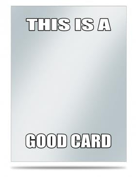 Image for Memes: Good Card Standard Sleeve Covers (50-Pack) - Card Sleeves