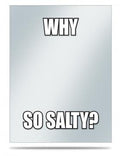 Image for Memes: Why So Salty? Sleeve Covers (50-Pack) - Card Sleeves