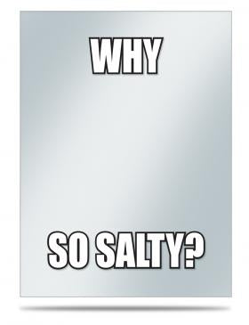 Image for Memes: Why So Salty? Sleeve Covers (50-Pack) - Card Sleeves