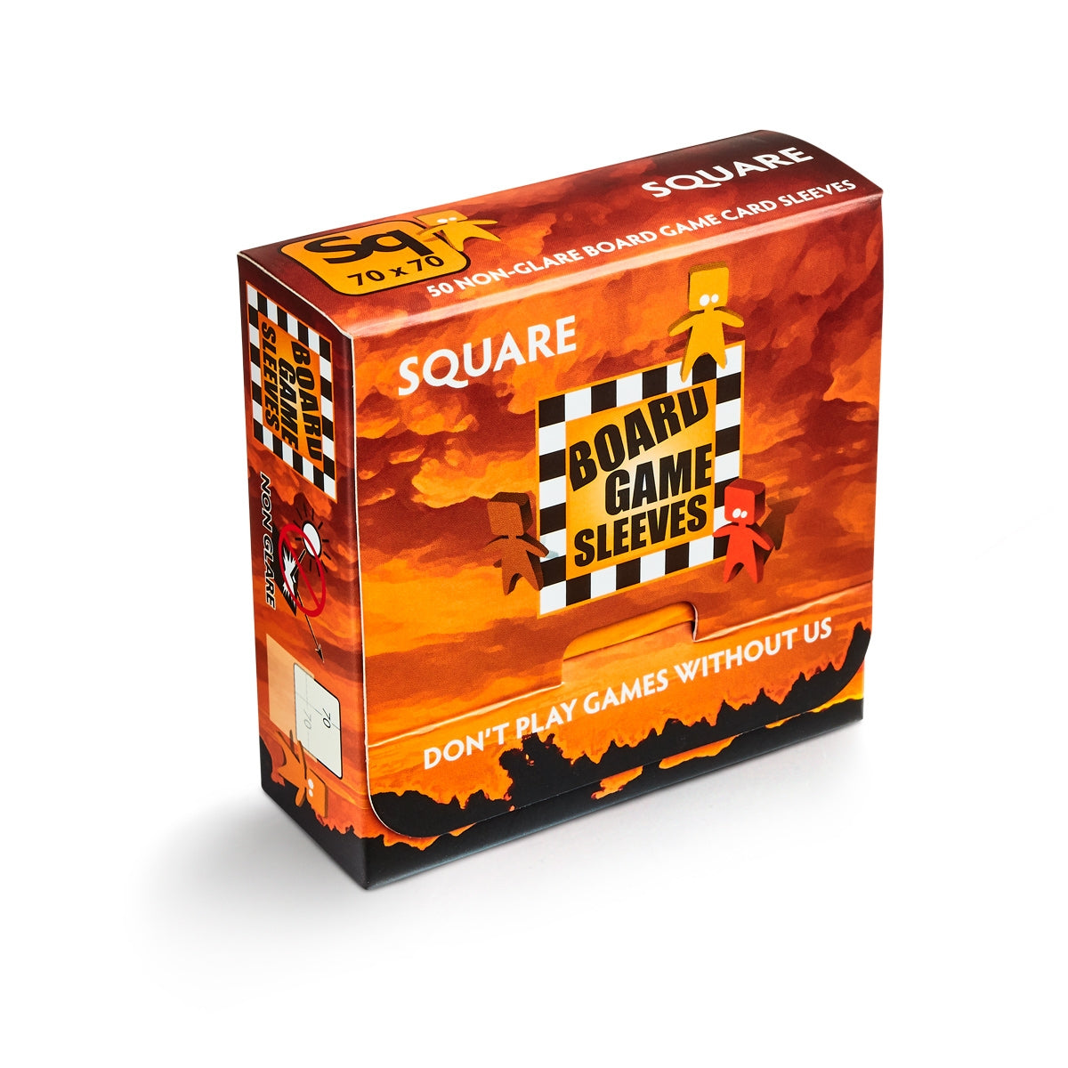 Image for Non-Glare Board Game Sleeves - Square (50-Pack) - Card Sleeves