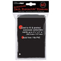 Image for Oversized Deck Protectors - Black (40 pack) - Card Sleeves