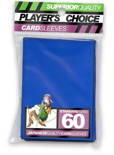 Image for Player's Choice Standard Card Sleeves - Blue (60-Pack) - Card Sleeves