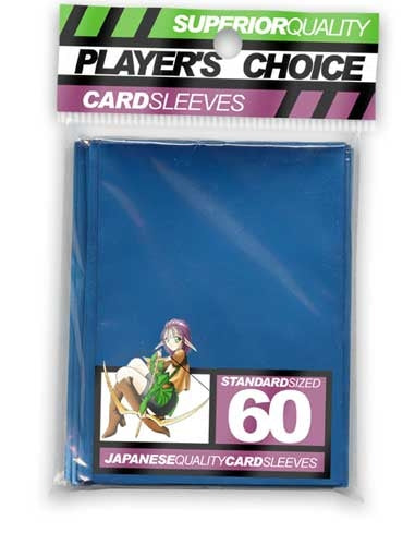 Image for Player's Choice Standard Card Sleeves - Metallic Blue (60-Pack) - Card Sleeves