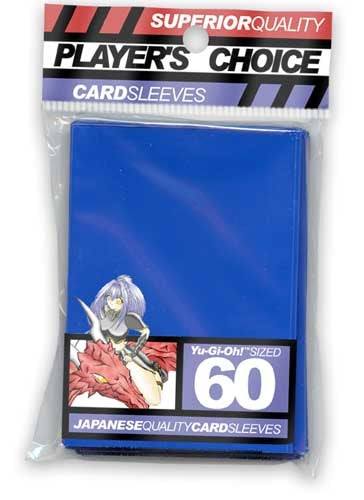 Image for Player's Choice Yu-Gi-Oh! Card Sleeves - Blue (60-Pack) - Card Sleeves