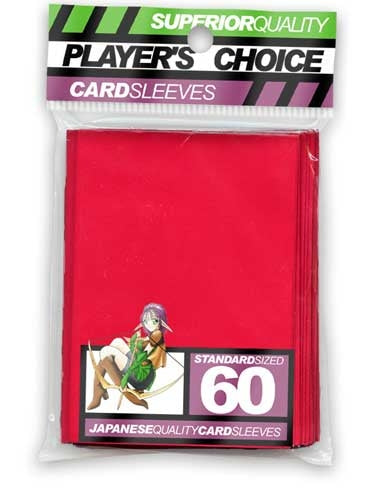Image for Player's Choice Yu-Gi-Oh! Card Sleeves - Red (60-Pack) - Card Sleeves