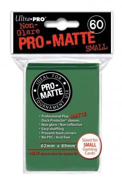 Image for Pro-Matte Small Deck Protectors - Green (60-Pack) - Card Sleeves