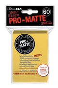 Image for Pro-Matte Small Deck Protectors - Yellow (60-Pack) - Card Sleeves