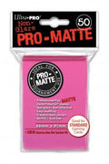 Image for Pro-Matte Standard Deck Protectors - Bright Pink (50-Pack) - Card Sleeves