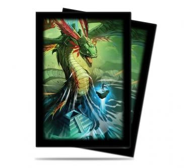 Image for Quetzalcoatl Small Size Deck Protector by Mauricio Herrera (60-Pack) - Card Sleeves