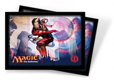 Image for Return to Ravnica Izzet Standard Deck Protectors for Magic (80-Pack) - Card Sleeves