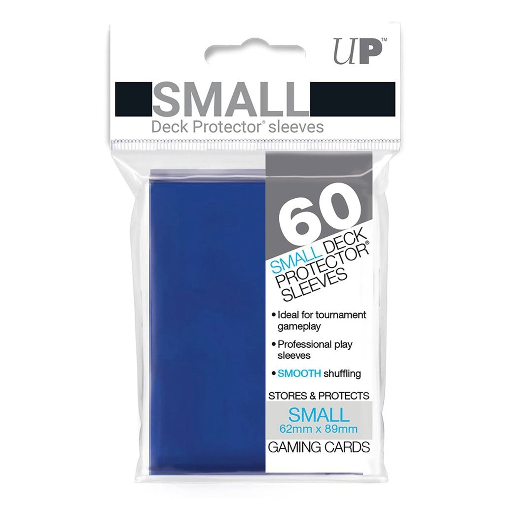 Image for Small Deck Protectors - Blue (60-Pack) - Card Sleeves