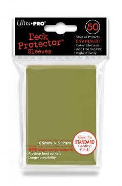 Image for Standard Deck Protectors - Metallic Gold (50-Pack) - Card Sleeves