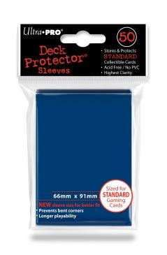 Image for Standard Deck Protectors - Metallic Sapphire (50-Pack) - Card Sleeves
