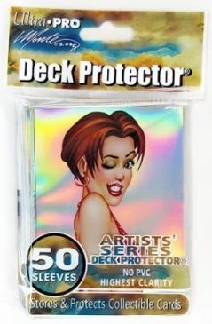 Image for Wench Girl Standard Deck Protectors by Monte Moore (50-Pack) - Card Sleeves