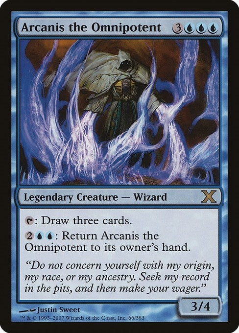 Image for Arcanis the Omnipotent (66) (10th Edition) - Magic: The Gathering