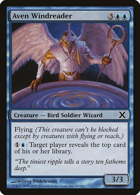 Image for Aven Windreader (69) (10th Edition) - Magic: The Gathering