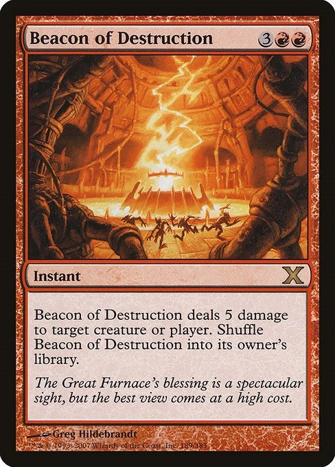Image for Beacon of Destruction (189) (10th Edition) - Magic: The Gathering